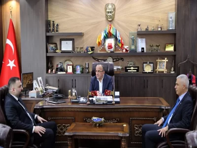 Isparta Müteahhitler Birliği Başkanımız, Yönetim Kurulu Üyelerimizle Birlikte 6. Bölge ESKKK Başkanı Sn. Ahmet Tural’a Ziyaret Gerçekleştirdi.