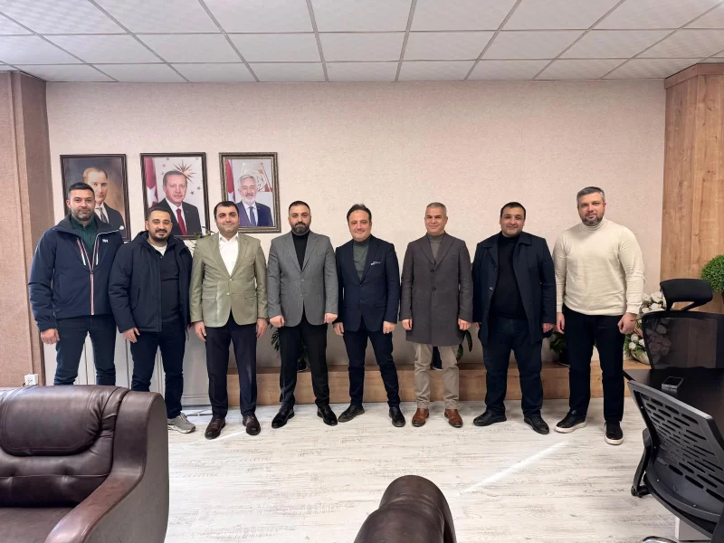 Isparta Müteahhitler Birliği Başkanı Ali Yüce ve Yönetim Kurulu Üyelerimiz ile Birlikte Isparta Belediye Başkan Yardımcısı Sn. Ali Çelik'i Ziyaret Ettik.